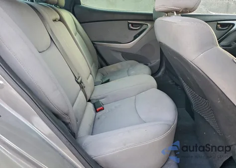 2012 Hyundai Elantra Gls from USA, damaged, VIN 5NPDH4AE7CH126794